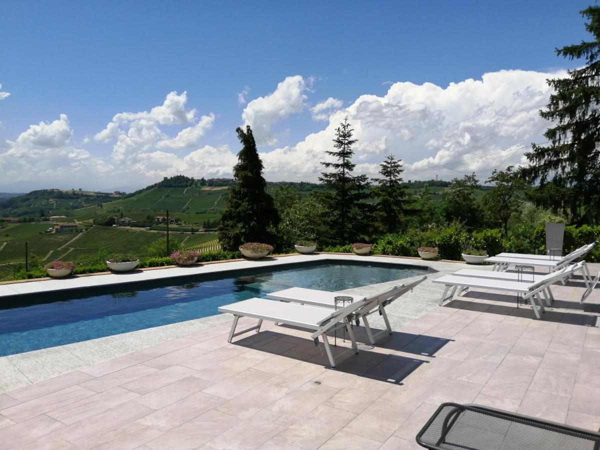 Reva Residences And Pool Monforte D'Alba Bagian luar foto