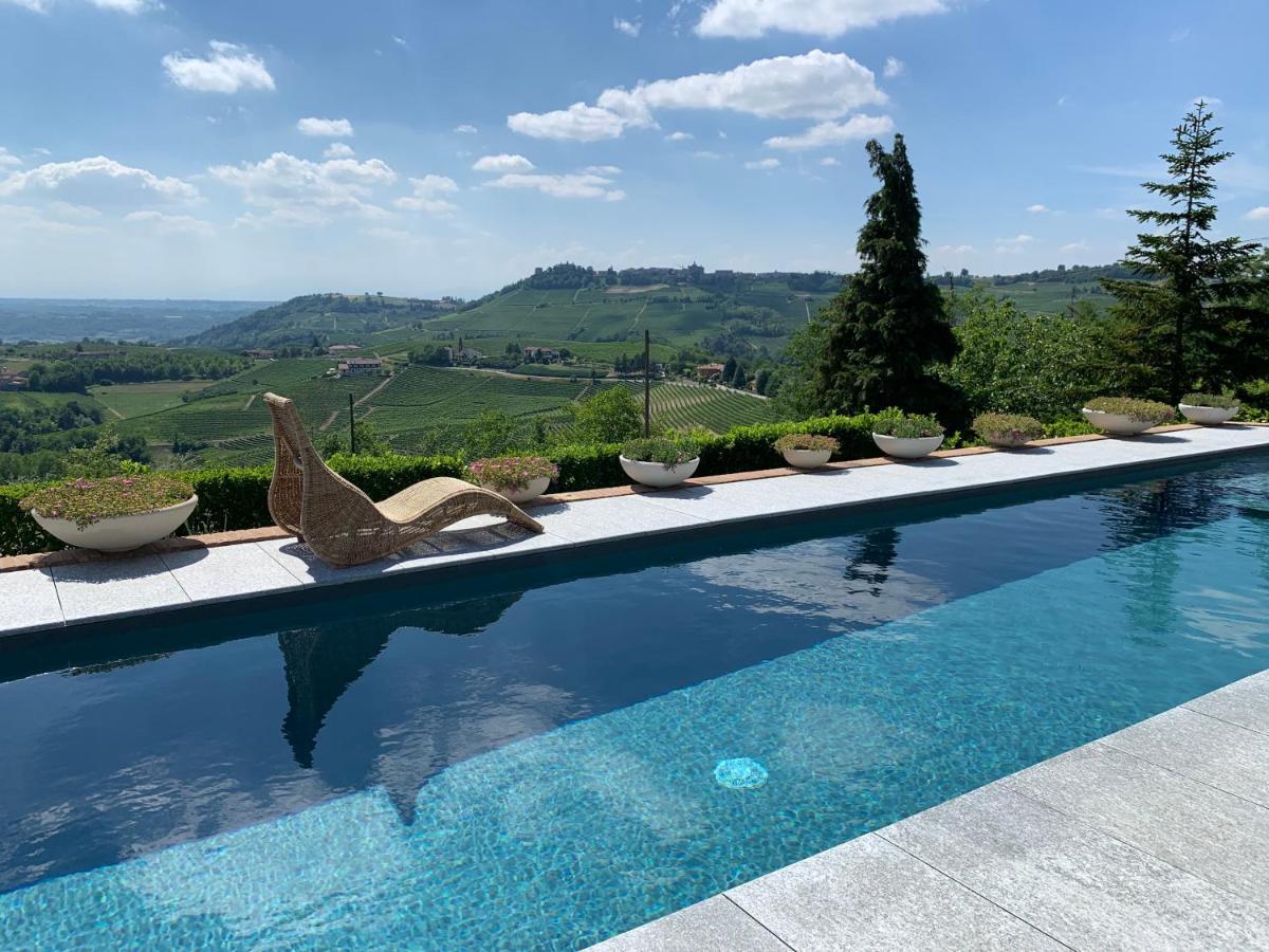 Reva Residences And Pool Monforte D'Alba Bagian luar foto