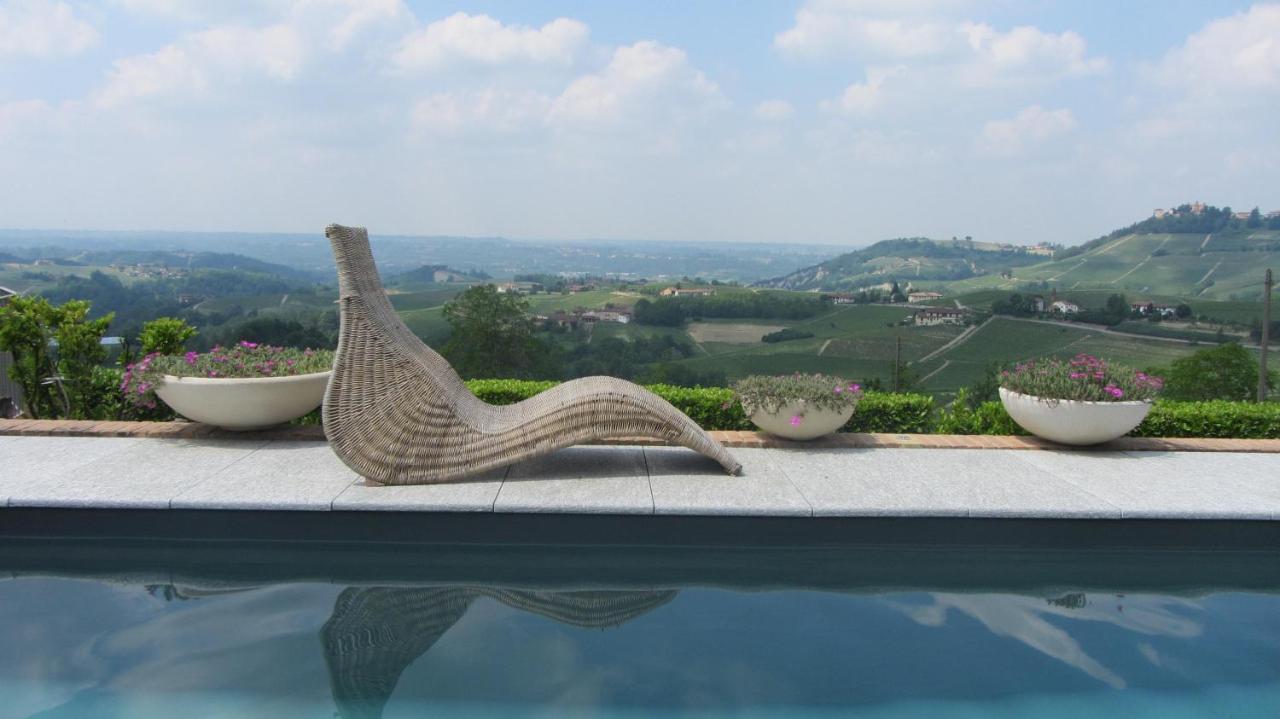 Reva Residences And Pool Monforte D'Alba Bagian luar foto